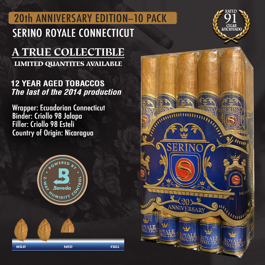 2014 Original Production Serino Royale Connecticut (10 Pack)