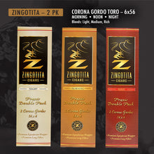 Load image into Gallery viewer, Zingotita Corona Gordo (Toro) 2 Pack
