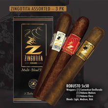 Load image into Gallery viewer, Zingotita Robusto 3 Pack
